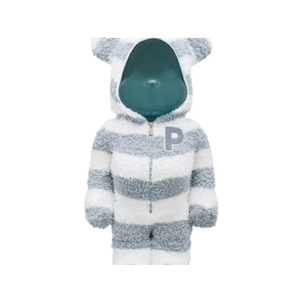 Bearbrick x Gelato Pique Pajamas 1000% White/Blue Bearbrick