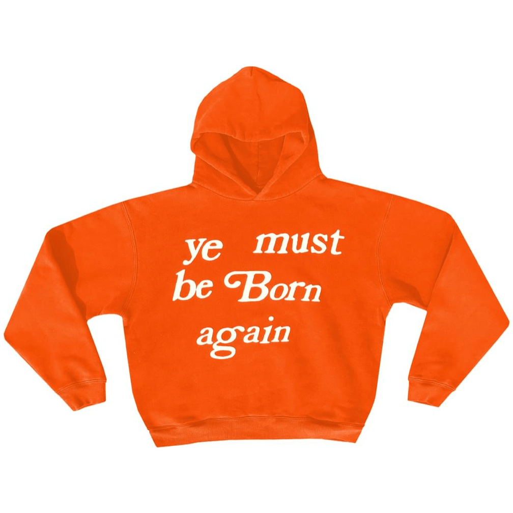 Cactus Plant Flea Market Born Again Hoodie - Orange Cactus Plant Flea Market