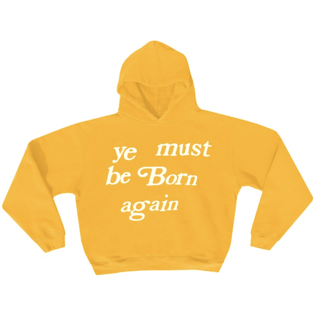 Cactus Plant Flea Market Born Again Hoodie - Yellow Cactus Plant Flea Market