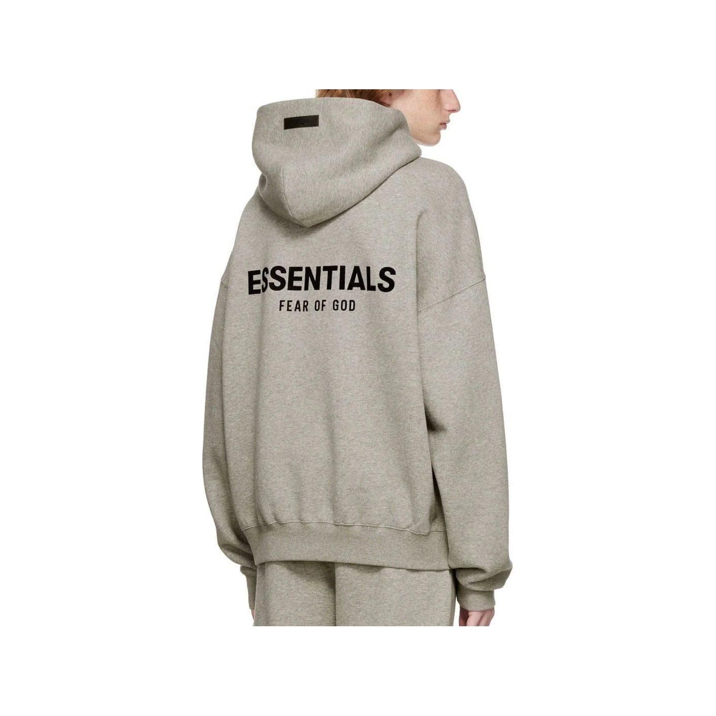 Fear of God Essentials Dark Oatmeal Hoodie SS22 Size high quality Medium