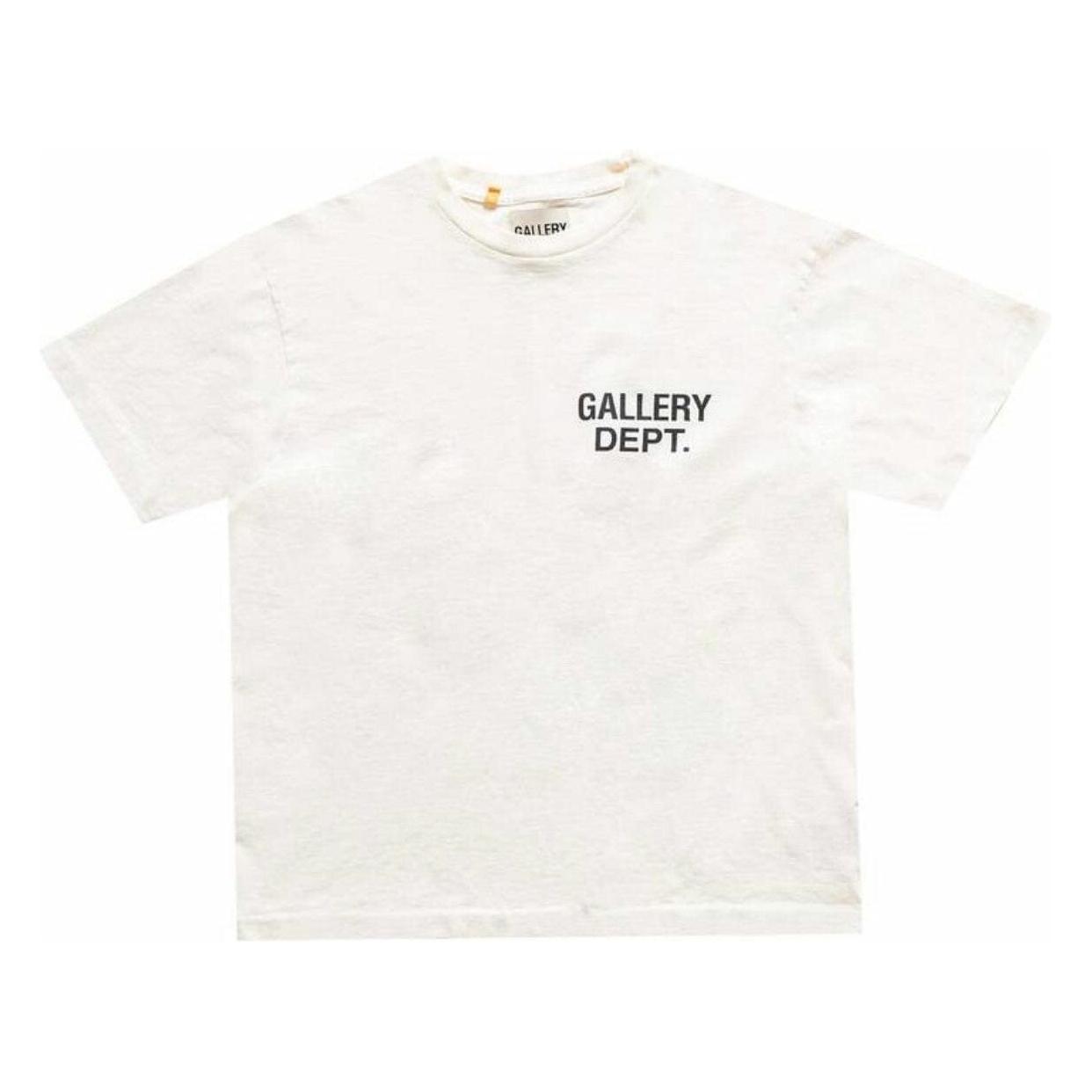 Gallery Dept. Souvenir T-Shirt Cream/Orange Gallery Department