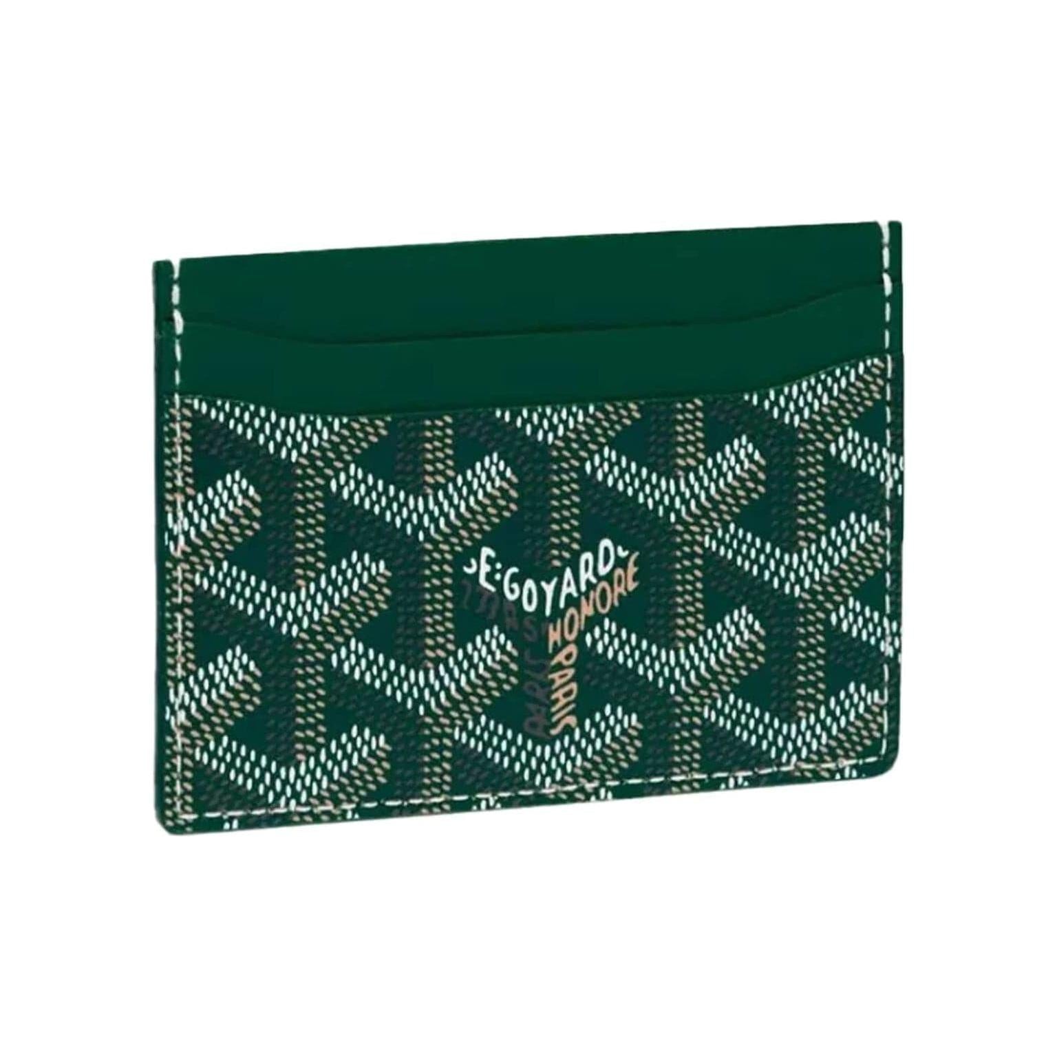 Goyard Saint-Sulpice Card Wallet Green Goyard