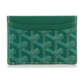 Goyard Saint-Sulpice Card Wallet Green Goyard