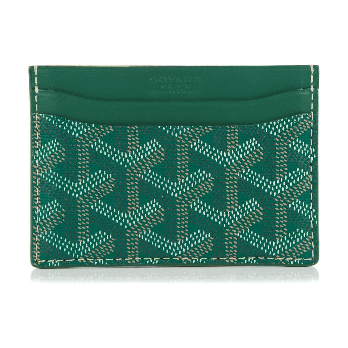 Goyard Saint-Sulpice Card Wallet Green Goyard