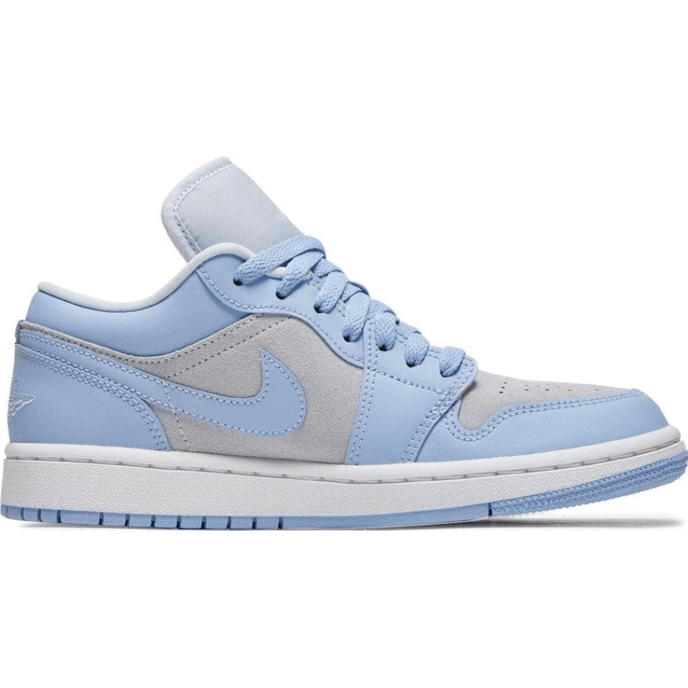 Jordan 1 Low Football Grey Aluminum (Womens) Jordan