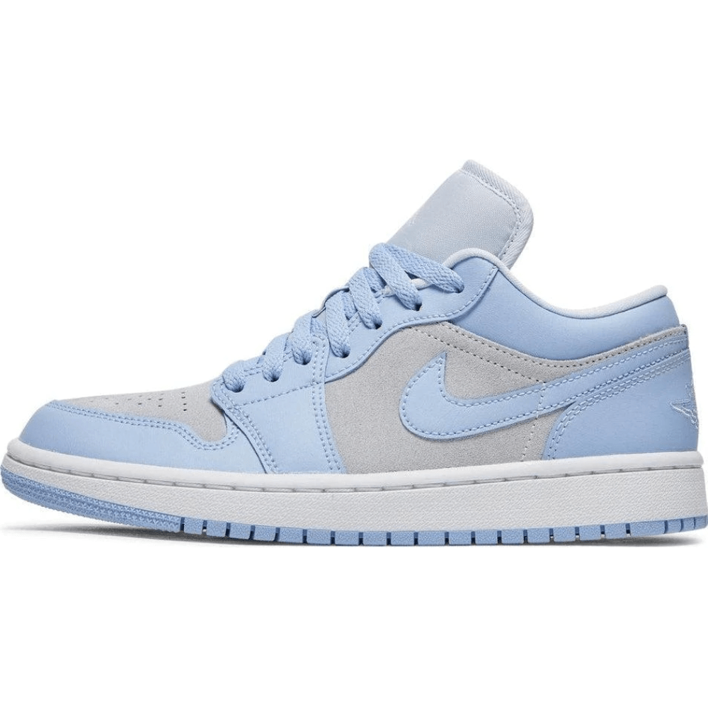 Jordan 1 Low Football Grey Aluminum (Womens) Jordan