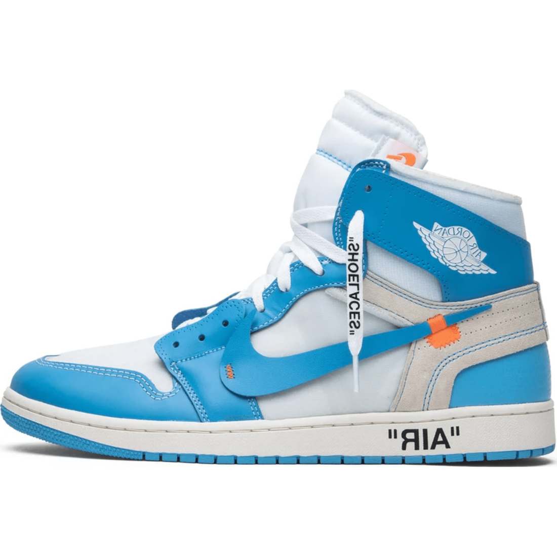 Jordan  X Off White Jordan 1 Retro High University Blue Jordan