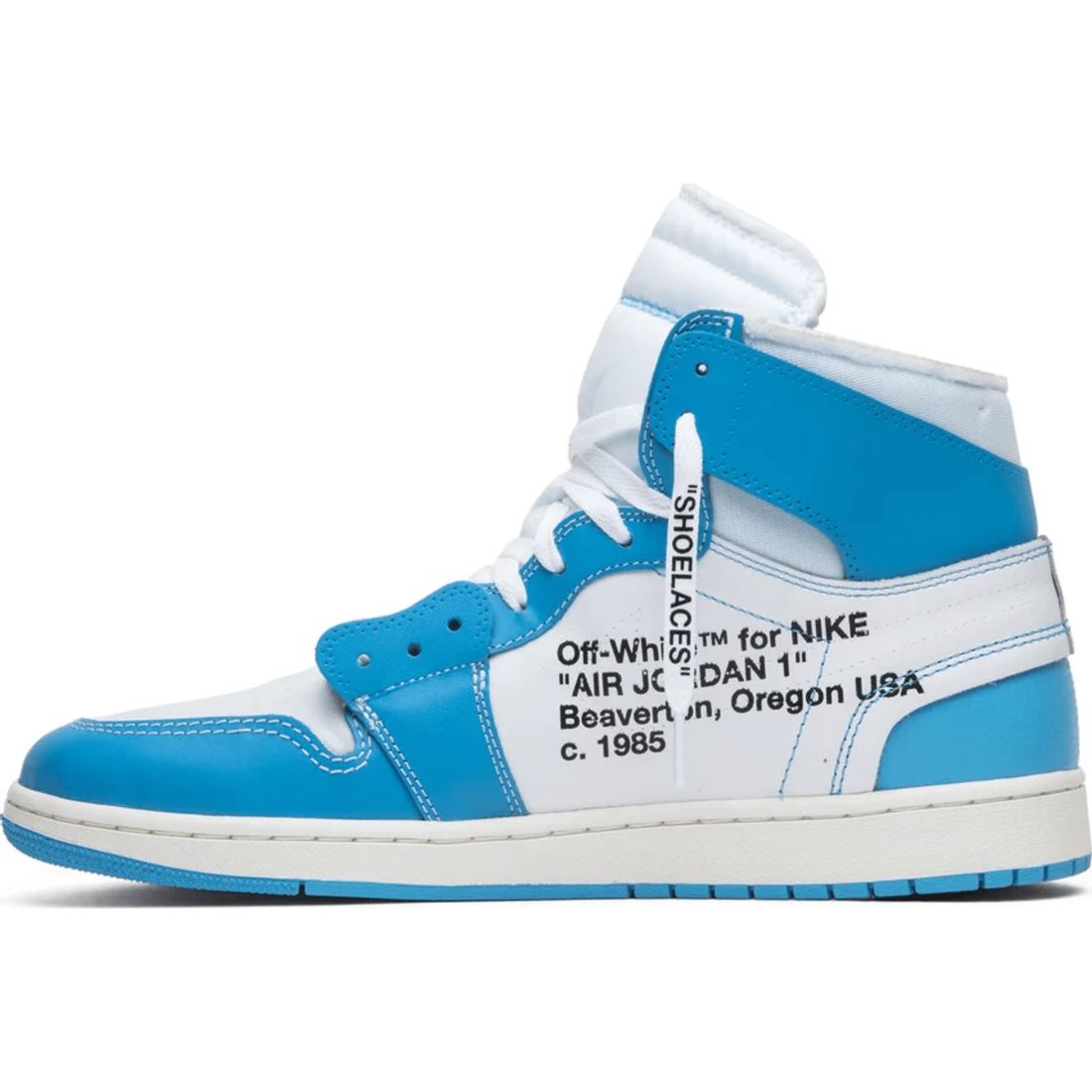 Jordan  X Off White Jordan 1 Retro High University Blue Jordan