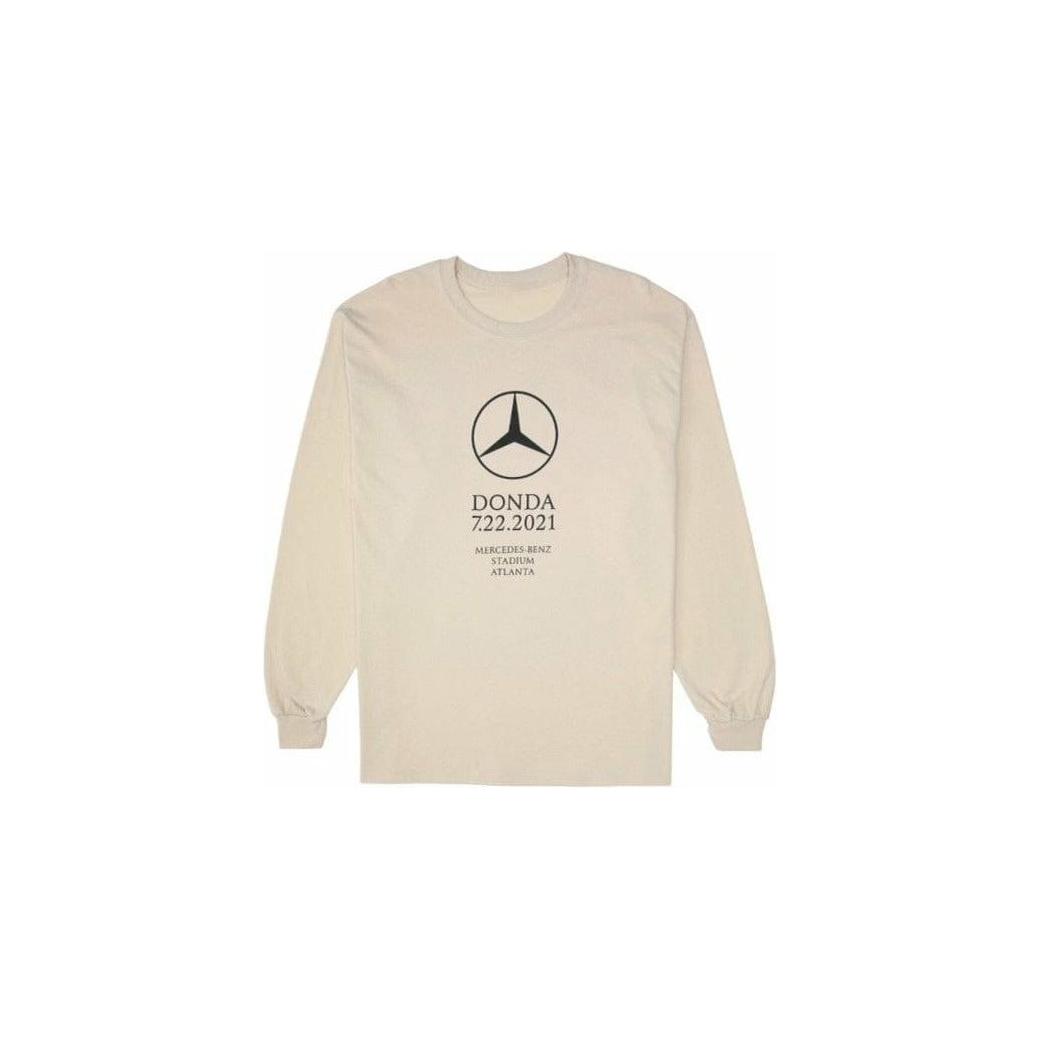 Kanye West DONDA Atlanta Listening Event L/S T-Shirt Cream Kanye West