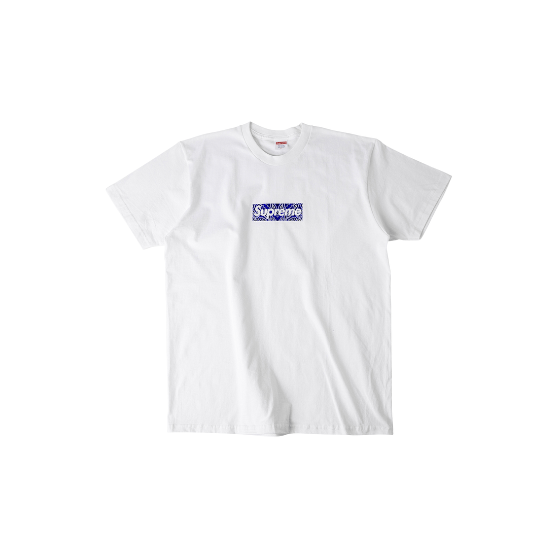 Supreme Bandana Box Logo Tee - White (FW19) Supreme