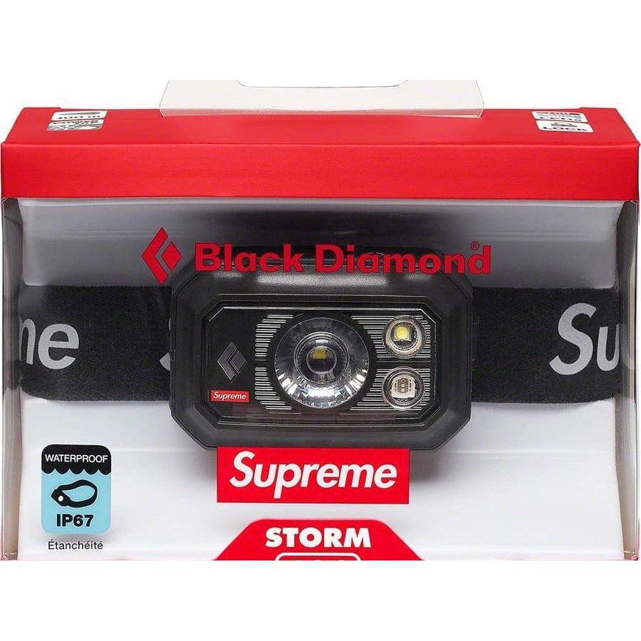 Supreme Black Diamond Storm 400 Headlamp - Black Supreme