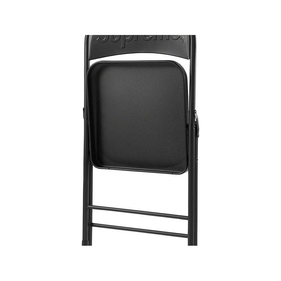 Supreme Metal Folding Chair - Black Supreme